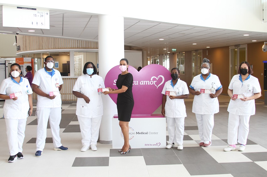 CMC COVID unit’s personnel invited as special guests to the CIBC FirstCaribbean walking dinner 2021