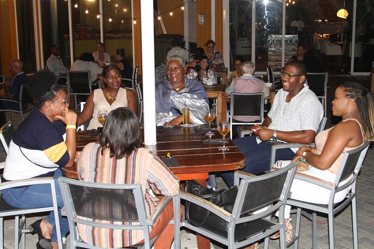 The CIBC FirstCaribbean walking dinner turned into an exquisite culinary fundraising event in the fight against cancer