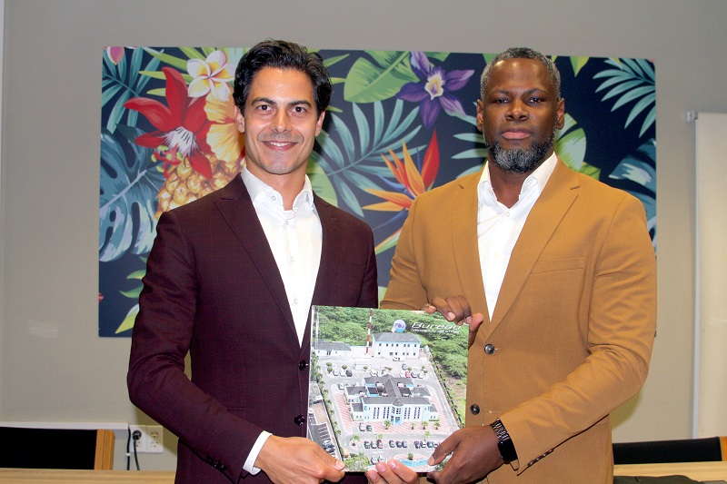 BT&P provides Minister Jetten with an explanation of the sustainability of fuel and electricity in Curaçao