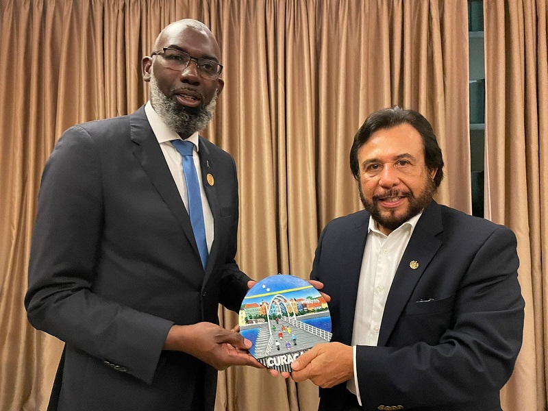 Pisas at inauguration of new president Costa Rica