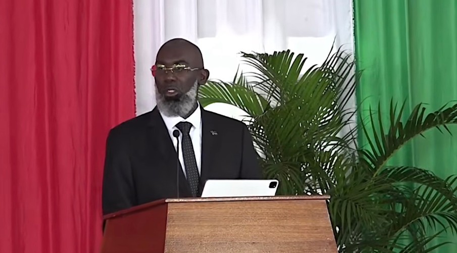 Prime Minister Pisas Pays Tribute to Former Suriname President Santokhi at State Funeral
