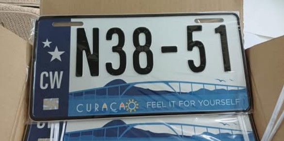 New License Plates Introduced as Curaçao Cleans Up Vehicle Registry