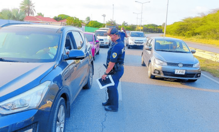 Over three thousand guilders in fines collected during traffic inspection