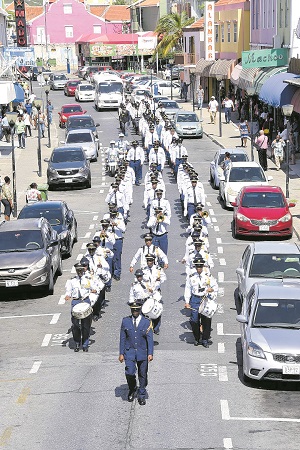 OM congratulates police corps on their day