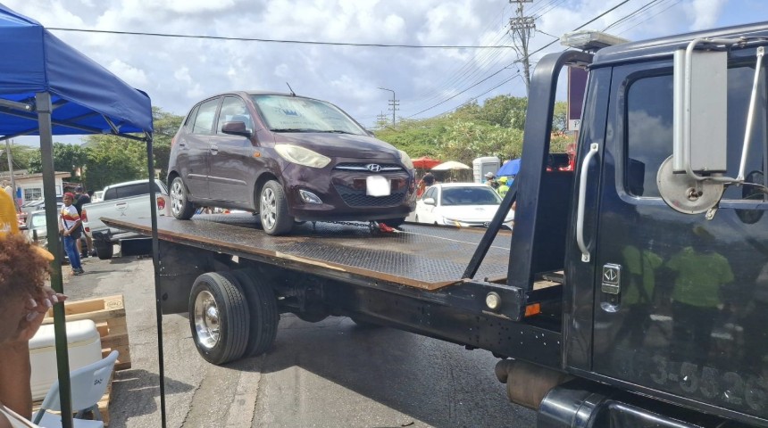 PTH Removes Illegally Parked Vehicles from Prekario Parcels