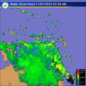 Defense assists with flood relief in Curaçao