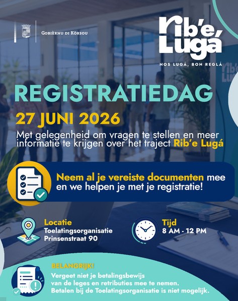 Rib’e Lugá to Hold Registration Day on June 27
