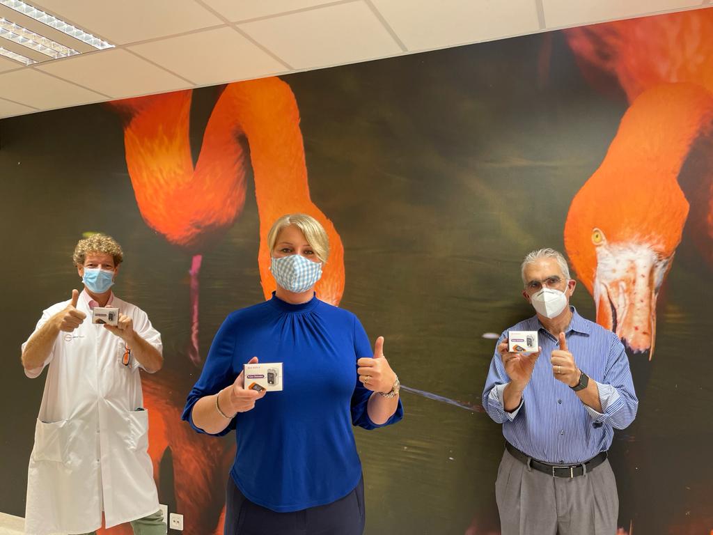 Roche has donated over 200 pulse oximeters to the CMC and the (CHV)