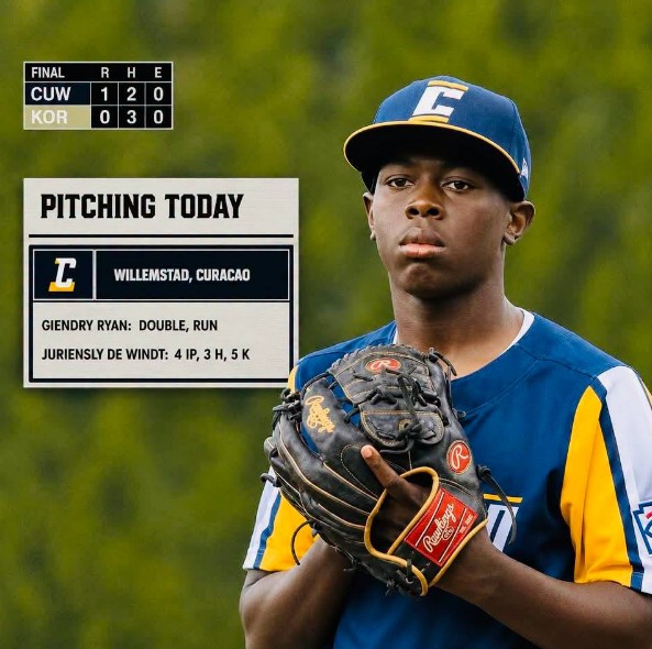 Curaçao Pitcher Giendry Ryan Catches U.S. Eye After Little League Standout
