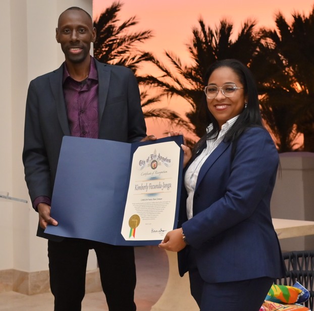 Sandals Royal Curaçao Executive Honored by Mayor of Los Angeles and CARICON