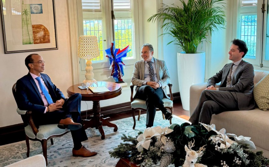 Visit of SBTNO to the Governor of Curaçao