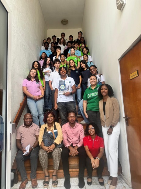 Albert Schweitzer students get to know SER of Curaçao during project week