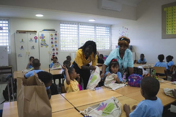 ‘Kiko i e Man’ Prevention Campaign Visits School Immanuël