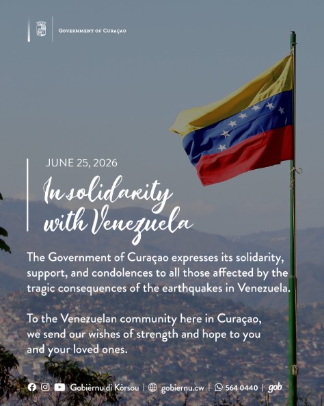 Curaçao Government Expresses Solidarity with Venezuela After Deadly Earthquakes