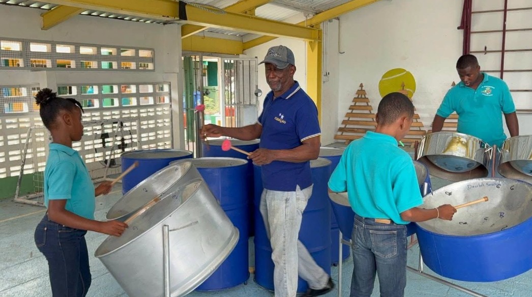 Dutch Representation Visits School to Support Steelpan Education Initiative