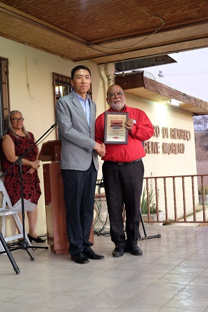 Chinese Consulate General donates to the Curaçao Table Tennis Federation