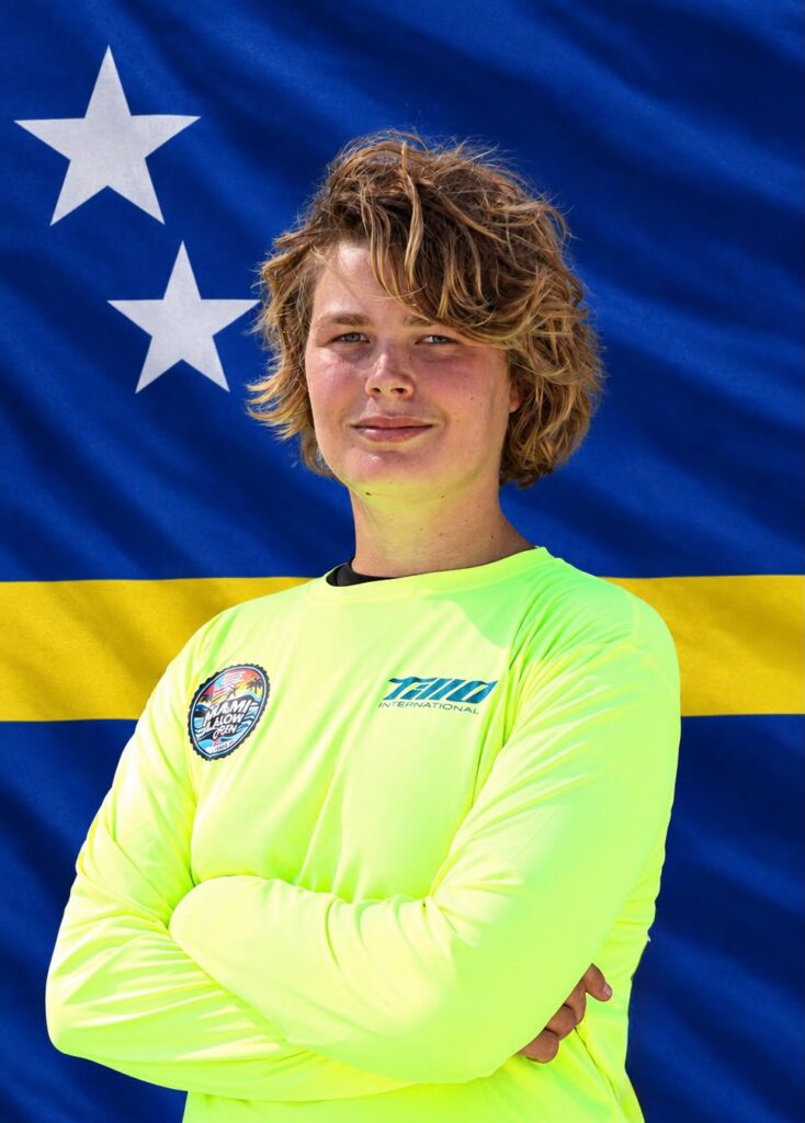 Curaçao's Thomas Michael (15) Wins Silver and Bronze at Miami Windsurfing Competition