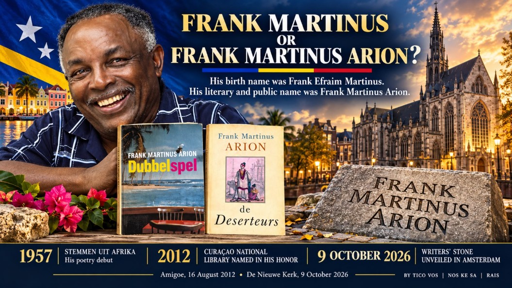 Frank Martinus or Frank Martinus Arion?