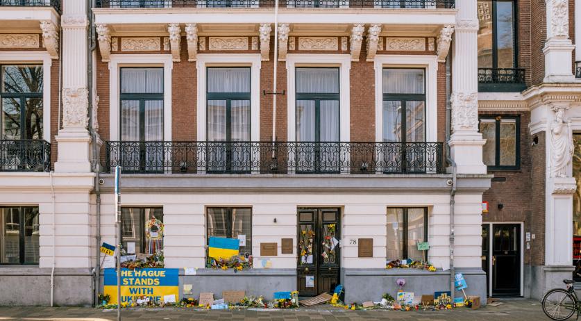 Package with bloody animal eyes delivered to Ukraine embassy in The Hague