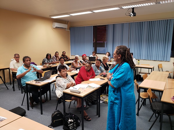 Complete master classes on 'Gender and sexuality' by Prof. Gloria Wekker at the UoC