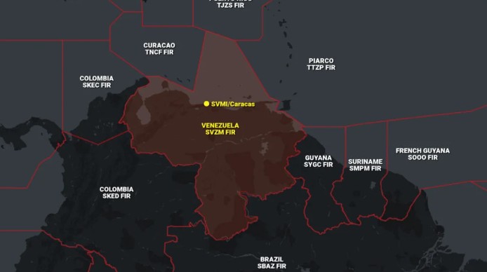 FAA Designates Venezuelan Airspace as High-Risk for Civil Aviation