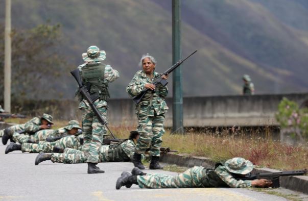 Venezuela holds military exercises as Maduro attempts to show force