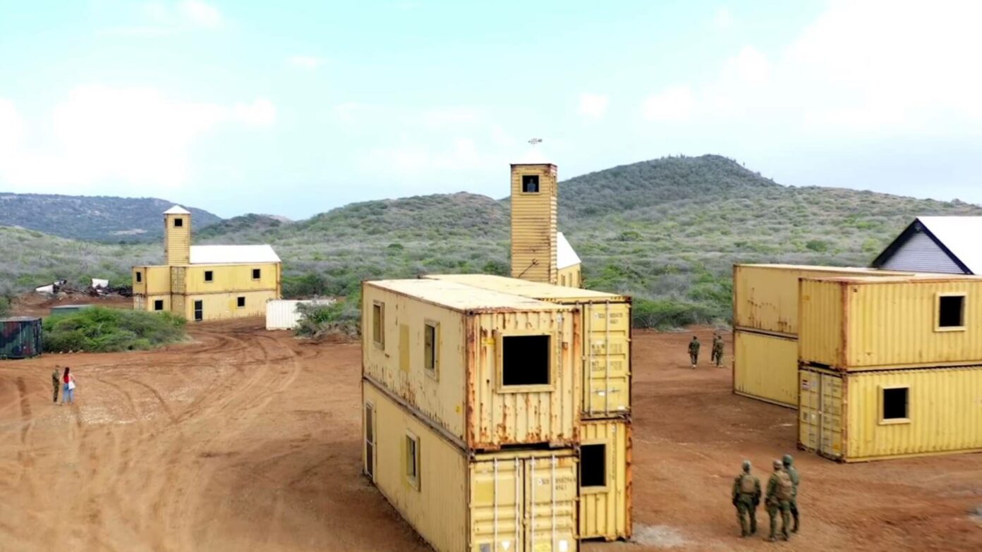Dutch army exercises in Curaçao