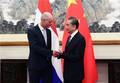 Chinese foreign minister holds talks with Dutch counterpart: Global Times