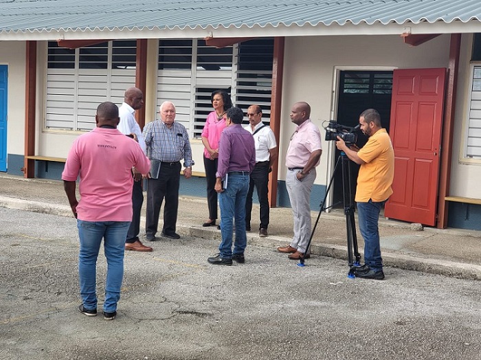 Major maintenance work Cola Debrot School completed