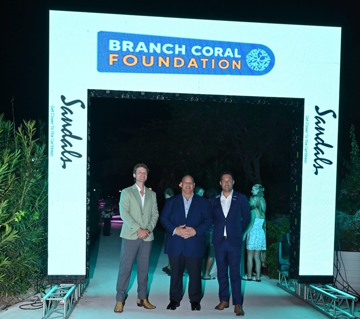 BRANCH Coral Foundation Fundraiser at Sandals Royal Curaçao raises funds to restore Curaçao’s reefs