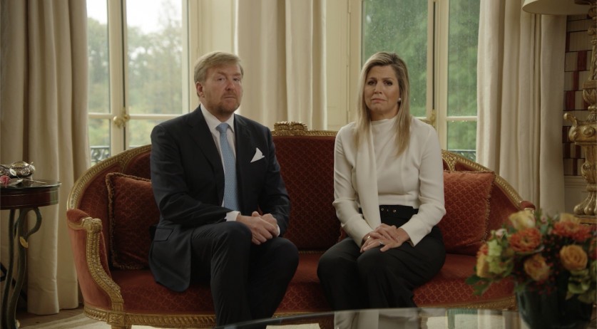 Dutch royals express support for businesses hit by anti-curfew riots