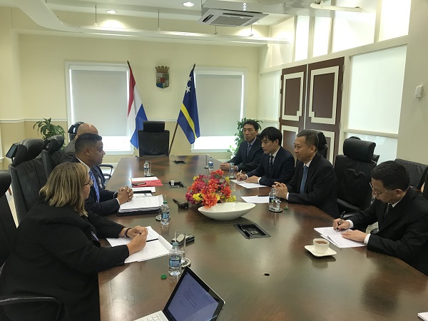 Working visit from China successful